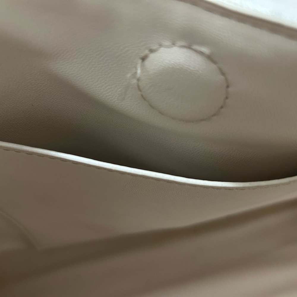 Steve Madden Black and Cream Logo Tote - Picture 10 of 10